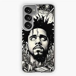 J cole artistic poster Samsung Galaxy Soft Case