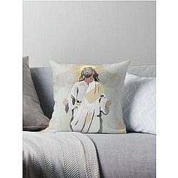 J COLE SPIRTUAL RAPPER EVER  Throw Pillow