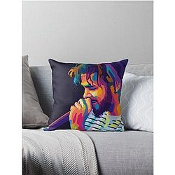 J Cole Wpap Art Throw Pillow