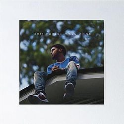 2014 Forest Hills Drive j cole Poster