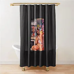 J Cole J. Cole Shower Curtain
