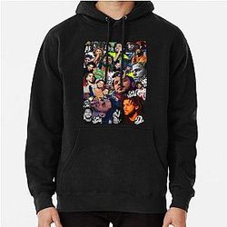 J Cole Collage Pullover Hoodie