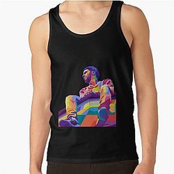 J cole Rapper Pop Rrt Tank Top