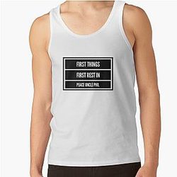 First Things First Rest in Peace Uncle Phil - J Cole  Tank Top