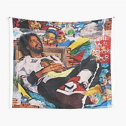 J cole collage Tapestry