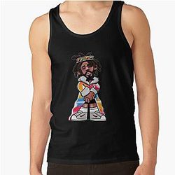 J Cole art Tank Top