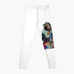 j cole KOD albom Leggings