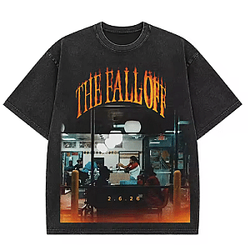 The Fall Off Signature Logo DTNK2807 Washed J Cole T-Shirts