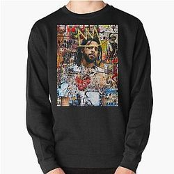 J Cole Portrait Pullover Sweatshirt