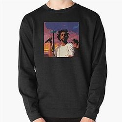 J Cole Forest Hills Drive Artwork Pullover Sweatshirt