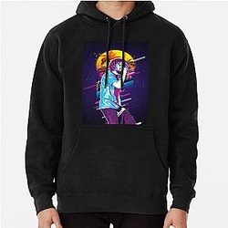 J Cole Retro Art Pullover Hoodie