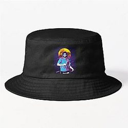 J Cole Retro Art Bucket Hat