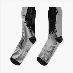 j cole black Socks