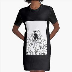 J Cole Art J. Cole Graphic T-Shirt Dress