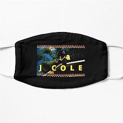J Cole Forest Hills Flat Mask
