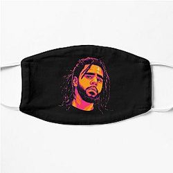 J Cole Art T-ShirtJ Cole  Flat Mask