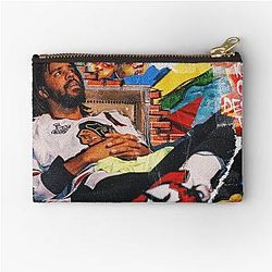 J cole collage Zipper Pouch