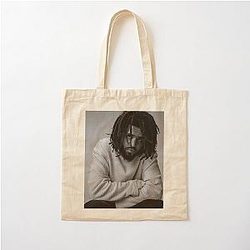 j cole black Cotton Tote Bag