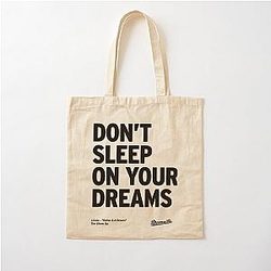 J Cole – Don't Sleep On Your Dreams Cotton Tote Bag