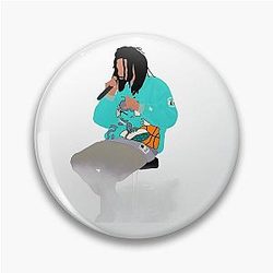 J Cole All Star Game Pin