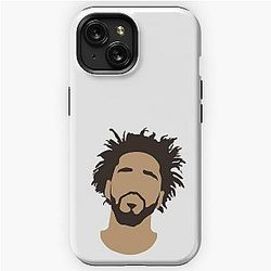 J Cole Silhouette iPhone Tough Case