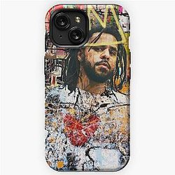 J Cole Portrait iPhone Tough Case
