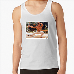Jean-Claude Van Damme is known for his action films Jean Claude Van Damme Tank Tops