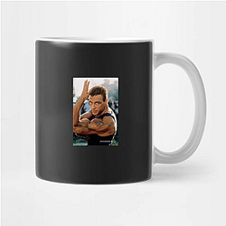 Jean-Claude Van Damme's breakout role was in Bloodsport Jean Claude Van Damme Mugs