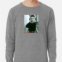 Jean-Claude Van Damme's career peaked in the 1990s Jean Claude Van Damme Sweatshirts