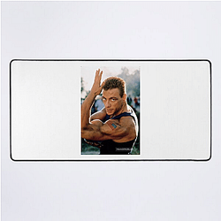 Jean-Claude Van Damme's breakout role was in Bloodsport Jean Claude Van Damme Mouse Pads