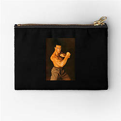 Jean-Claude Van Damme is called The Muscles from Brussels Jean Claude Van Damme Zipper Pouches