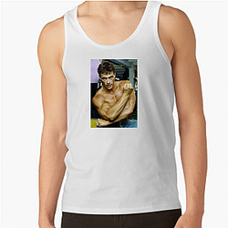 Jean-Claude Van Damme starred in the film Universal Soldier Jean Claude Van Damme Tank Tops