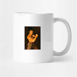 Jean-Claude Van Damme is called The Muscles from Brussels Jean Claude Van Damme Mugs