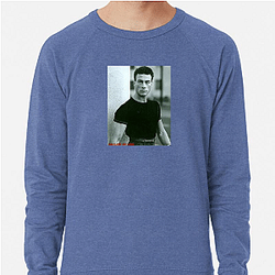 Jean-Claude Van Damme's career peaked in the 1990s Jean Claude Van Damme Sweatshirts