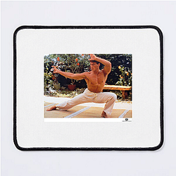Jean-Claude Van Damme is known for his action films Jean Claude Van Damme Mouse Pads