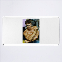 Jean-Claude Van Damme starred in the film Universal Soldier Jean Claude Van Damme Mouse Pads