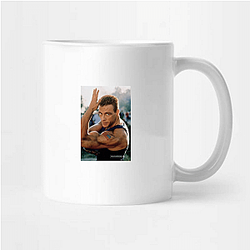 Jean-Claude Van Damme's breakout role was in Bloodsport Jean Claude Van Damme Mugs