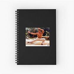 Jean-Claude Van Damme is known for his action films Jean Claude Van Damme Notebook