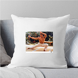 Jean-Claude Van Damme is known for his action films Jean Claude Van Damme Pillows Cover