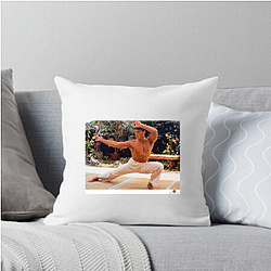 Jean-Claude Van Damme is known for his action films Jean Claude Van Damme Pillows Cover
