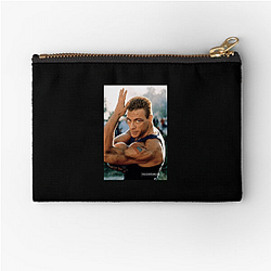 Jean-Claude Van Damme's breakout role was in Bloodsport Jean Claude Van Damme Zipper Pouches
