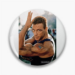 Jean-Claude Van Damme's breakout role was in Bloodsport Jean Claude Van Damme Pins