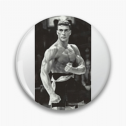 Jean-Claude Van Damme is an action cinema icon Jean Claude Van Damme Pins