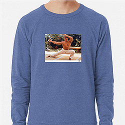 Jean-Claude Van Damme is known for his action films Jean Claude Van Damme Sweatshirts