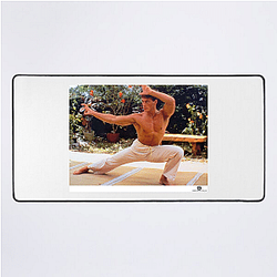 Jean-Claude Van Damme is known for his action films Jean Claude Van Damme Mouse Pads