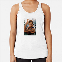 Jean-Claude Van Damme's breakout role was in Bloodsport Jean Claude Van Damme Tank Tops