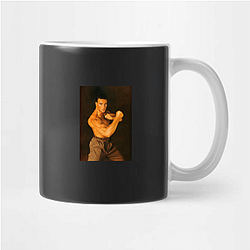 Jean-Claude Van Damme is called The Muscles from Brussels Jean Claude Van Damme Mugs