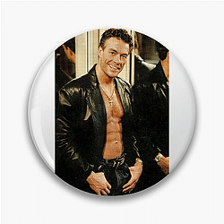 Jean-Claude Van Damme is famous for his high kicks Jean Claude Van Damme Pins