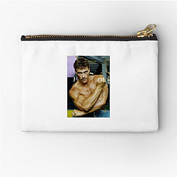 Jean-Claude Van Damme starred in the film Universal Soldier Jean Claude Van Damme Zipper Pouches