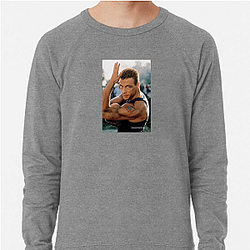 Jean-Claude Van Damme's breakout role was in Bloodsport Jean Claude Van Damme Sweatshirts